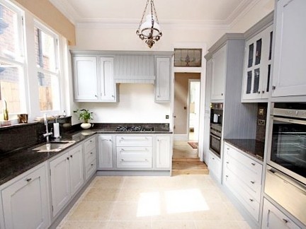 Host family London kitchen area